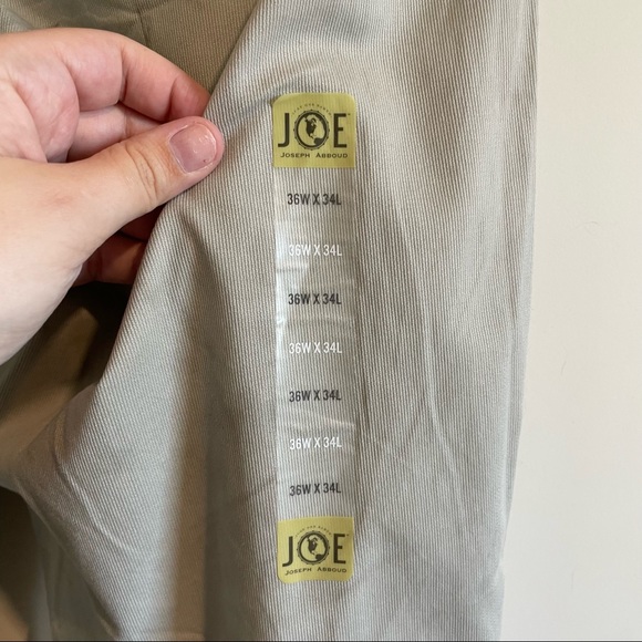 SOLD - JOE ABBOUND mens light khaki pants 36X34 - Picture 8 of 8